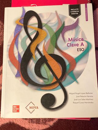 Música Clave A ESO Libro