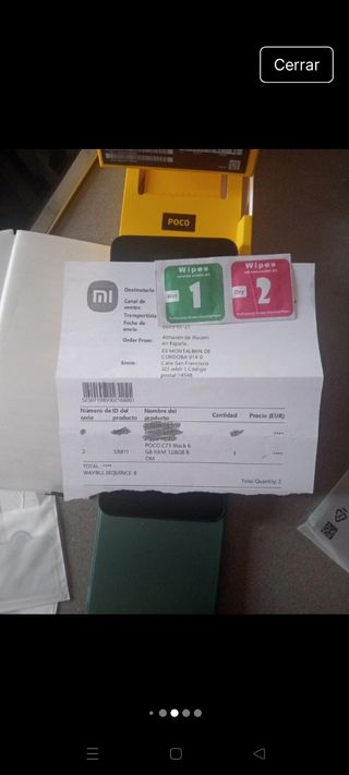 Poco C75 Móvil Negro