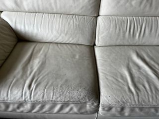 Conjunto de sofás de piel