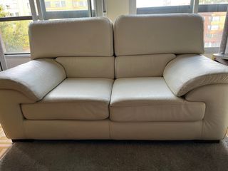Conjunto de sofás de piel
