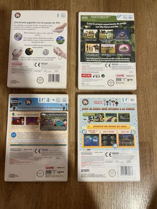 Consola Nintendo Wii Blanca + 4 Juegos