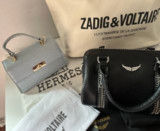 Pacchetto borse Zadig & Voltaire e Hermes