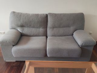 Sofá de 2 plazas gris