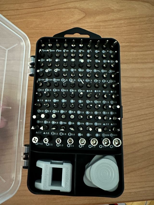 Juego destornilladores de precisión 115 piezas