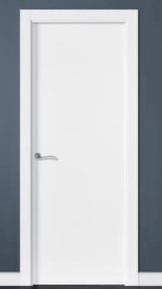 Puertas blancas madera maciza 