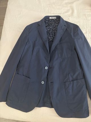 Giacca Manuel Ritz Blu Taglia 52