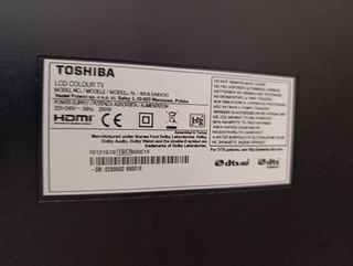 TV Toshiba 65UL5A63DG repuestos