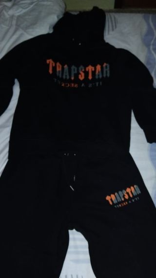 Chándal Trapstar Negro Poco Uso