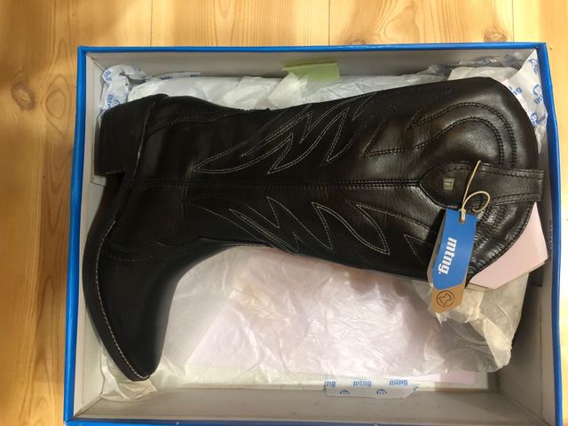 Botas camperas Mustang piel Talla 36