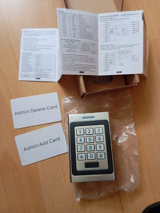 Control de accesos numérico,tarjetas y TAG