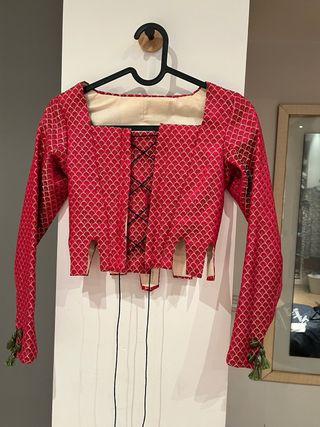 Traje Fallera Niña Rojo 9-11 Años