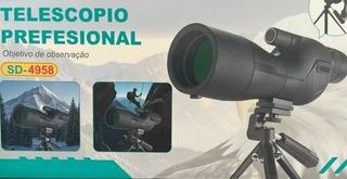 Telescopio Monocular 25-75x60 con Trípode