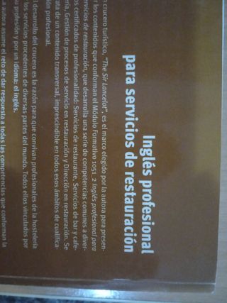 LIBROS DE SERVICIOS DE RESTAURACIÓN