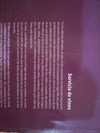 LIBROS DE SERVICIOS DE RESTAURACIÓN