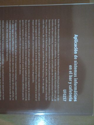 LIBROS DE SERVICIOS DE RESTAURACIÓN