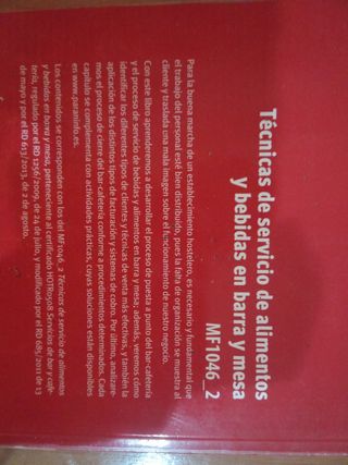 LIBROS DE SERVICIOS DE RESTAURACIÓN