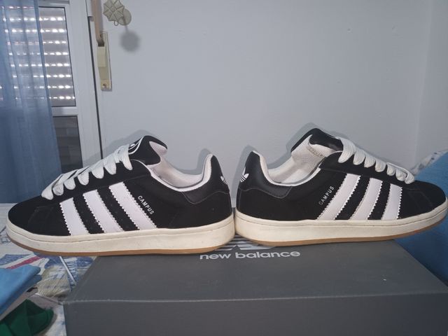 Adidas Campus Zapatillas Negras y Blancas