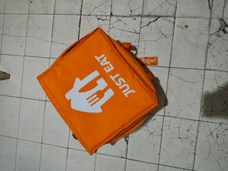 Mochila Just Eat Naranja