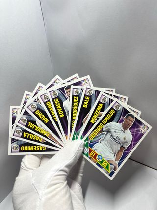 Cartas Fútbol Real Madrid Panini