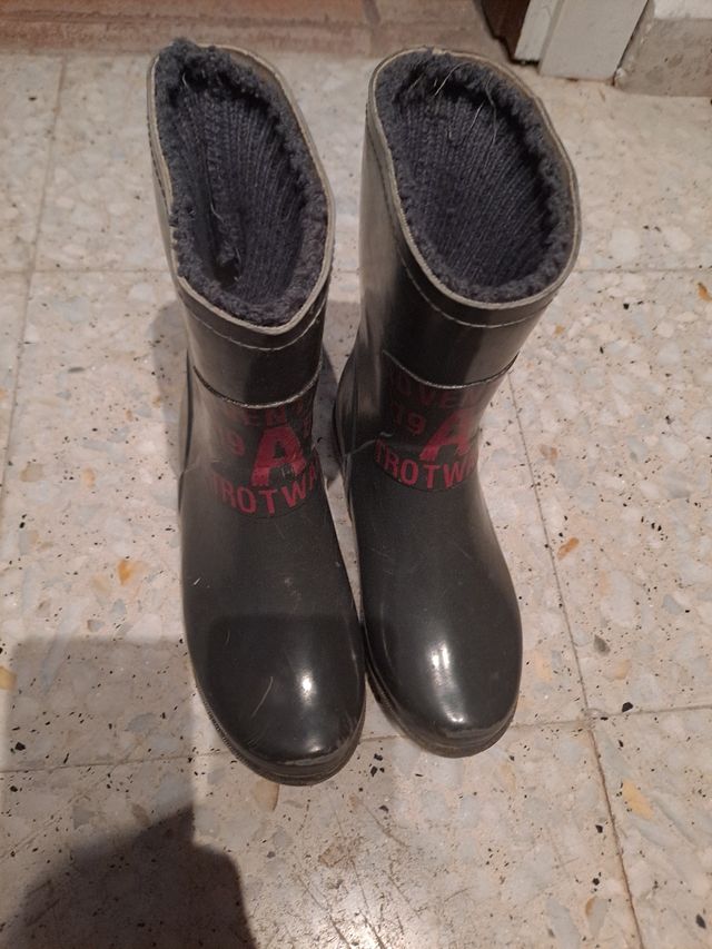 Botas de agua niña talla 31