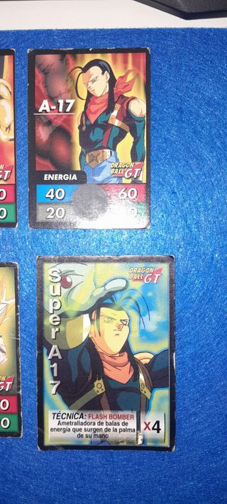 12 Cromos Dragon Ball GT Panrico