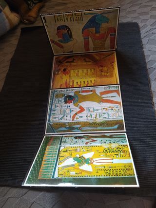 Colección 12 Postales Vintage Egipto