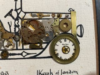 Pareja de collages de coches de L. Kersh