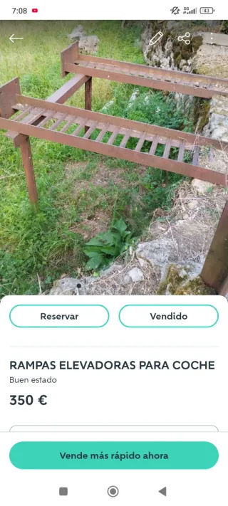 RAMPAS ELEVADORAS PARA COCHE