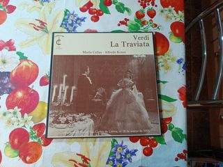 Vinilo Verdi La Traviata - María Callas