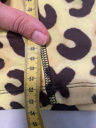 Camiseta manga larga leopardo amarilla