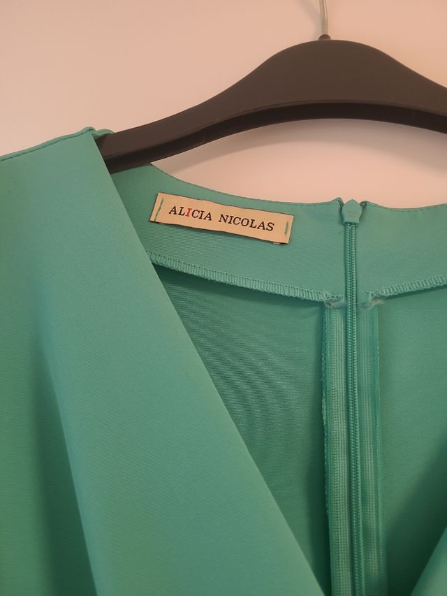 Vestido verde para evento