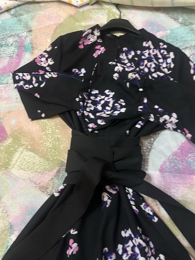 Abito Guess by Marciano nero floreale