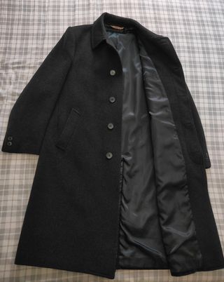 Abrigo largo European Style Hombre Talla M