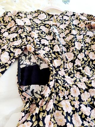 Vestido floral Zara T.M