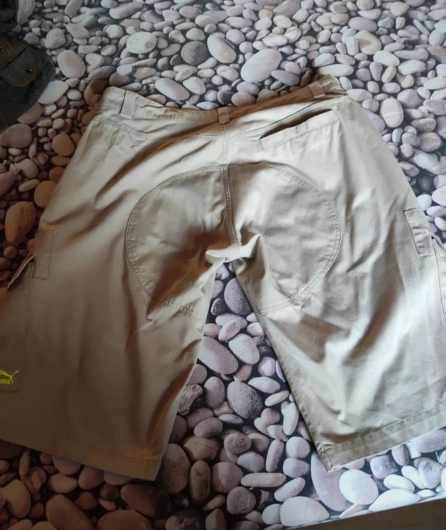 Pantalón corto Puma beige hombre