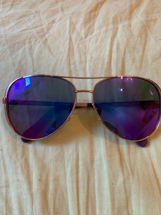 Gafas de sol Michael Kors doradas graduadas