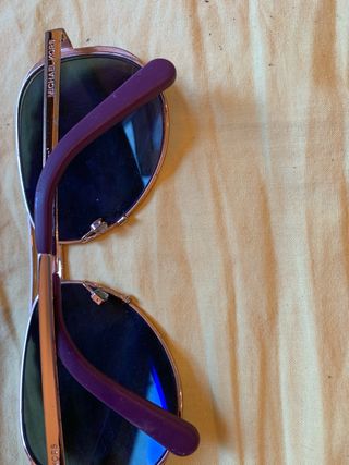 Gafas de sol Michael Kors doradas graduadas