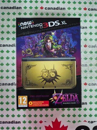 New 3DS XL Zelda Majora's Mask NUEVO