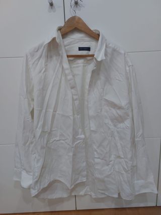 Camisa Adolfo Dominguez Blanca Hombre