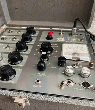 Geloso G290V preamplificatore miscelatore vintage
