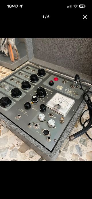 Geloso G290V preamplificatore miscelatore vintage