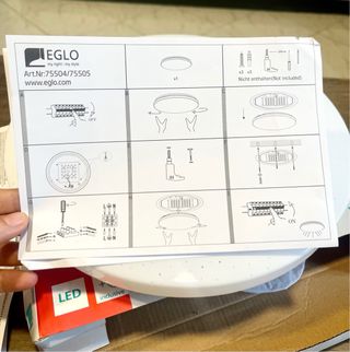 Lampada da soffitto LED EGLO POGLIOLA-S