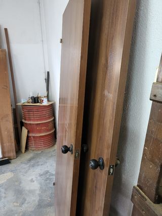 Puertas de interior de nogal