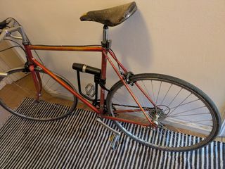 Bicicleta Carretera Vintage Coleman Roja
