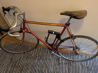 Bicicleta Carretera Vintage Coleman Roja