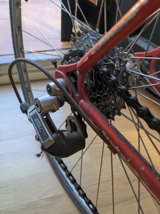 Bicicleta Carretera Vintage Coleman Roja