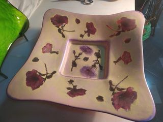 Centro de cristal decorativo