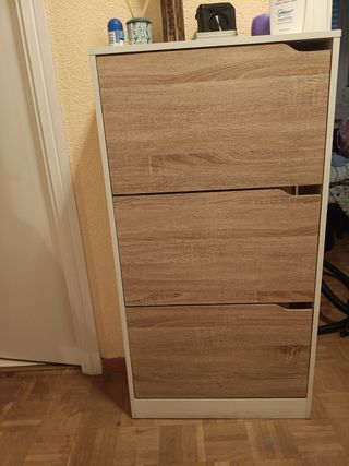2 scarpiere in legno 