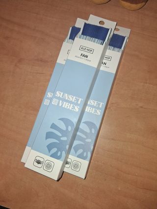 Abanicos ALE-HOP Azul - Sin Uso