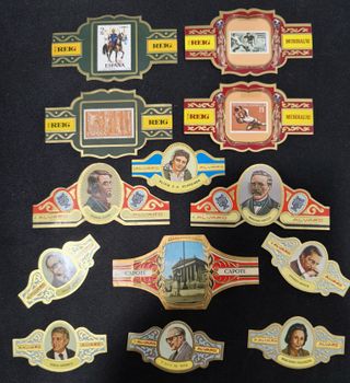 Lote 13 Vitolas Variadas Reig, Alvaro, Capote